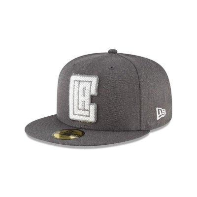 Los Angeles Clippers Gorra | New Era NBA Terrycloth 59fifty Fitted Cap Mexico - Grises